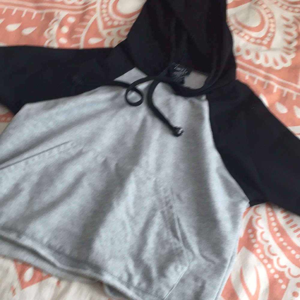 Crop top hoodie